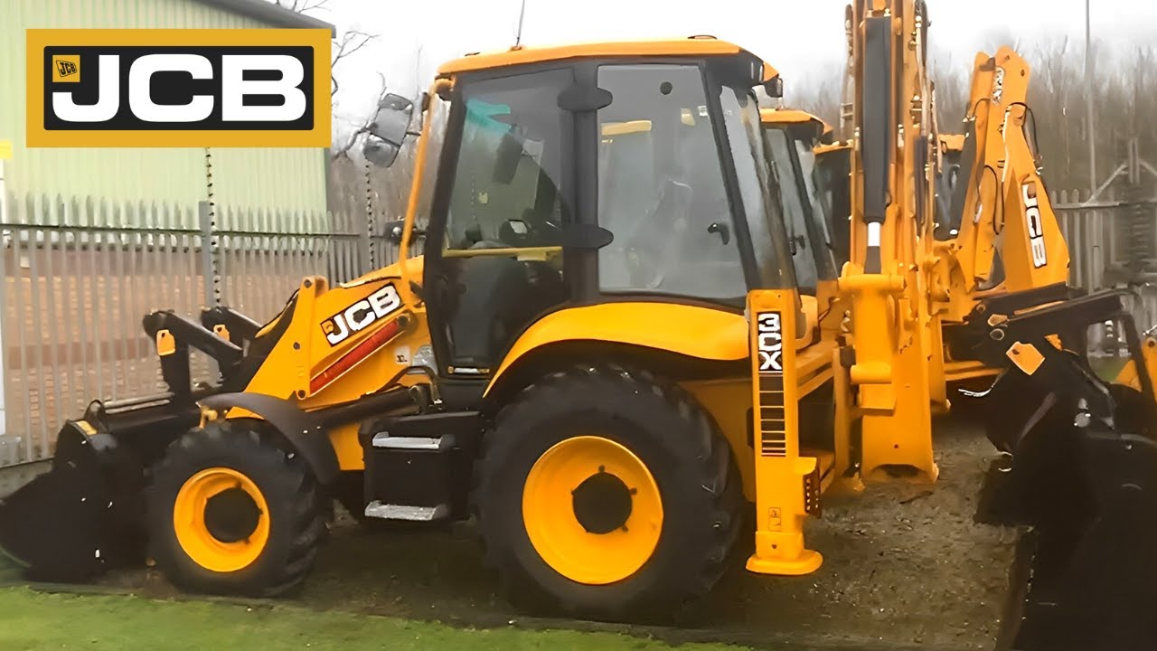 New JCB 3CX Sitemasters and an unseen mystery machine...