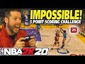 The Impossible NBA 2K20 3 Point Challenge