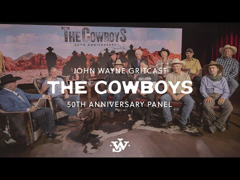 John Wayne's The Cowboys 50th Anniversary Full Panel