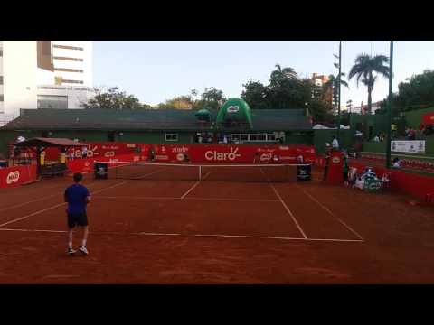 Diego schawrtzman vs juan sebastian gomez en el claro open barranquilla 2016