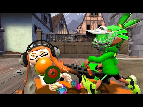[Splatoon 3D Cartoon Fan Animation] Ridiculous Loop of Turf War