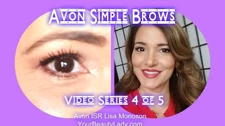AVON  Simple Brows Video 4 of 5