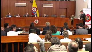 Presentación frente a la Corte Constitucional colombiana sobre matrimonio entre personas del mismo sexo
