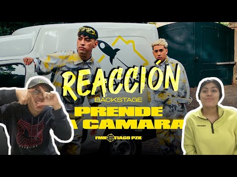MEXICANOS REACCIONAN 🇲🇽🇦🇷II FMK, Tiago PZK - Prende la Cámara (Behind The Scenes) 📸