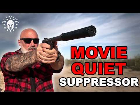 Is This .22 Suppressor ACTUALLY Movie Quiet? Lantac M-Spec22S Review