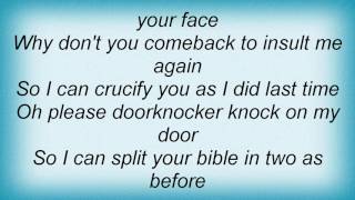 Aeon - Doorknocker Lyrics