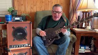 Video thumbnail for Reverend Thundergun Bass Guitar Sound Demo 430 by James Boren