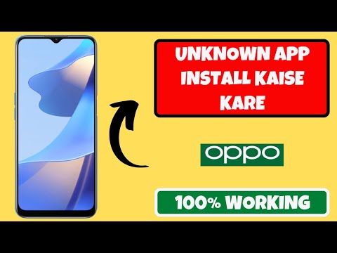 how to allow unknown sources on oppo android || Unknown app install kaise kare 2023