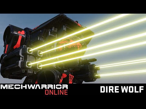 DIRE WOLF LEADS FROM FRONT - Mechwarrior Online