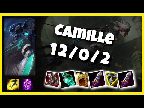 Camille vs Irelia EU Challenger TOP (12/0/2) - v10.25