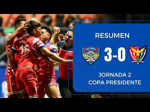 Roble golea al Sensunte Cabañas | Resumen Roble 3-0 Sensunte Cabañas | Copa Presidente