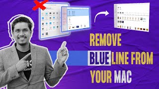 How to hide blue box or line in mac os | how to remove the blue box in mac os | disable narrator
