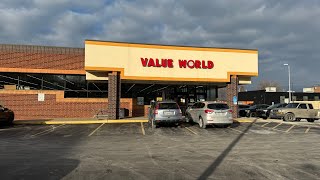 Value world thrift store walk through tour‼️ as a result 2.0 ⭐️/disappointing/