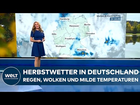 WETTER: Regen, Wolken und milde Temperaturen – Hochdruck nähert sich