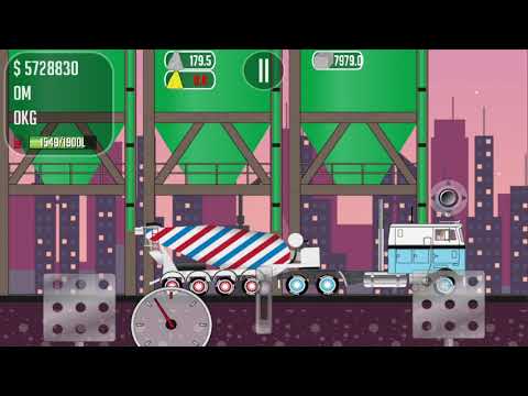 I PLAY THE GAME TRUCKER JOE TRANSLATE CONCRETE TO THE CONSTRUCTION OF THE SEAPORT