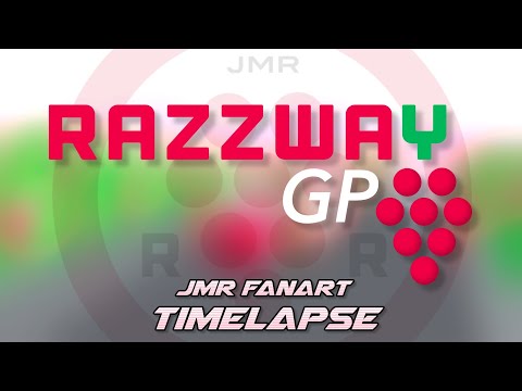 Razzway GP: The Berry Exciting Start | JMR Marbula One Fanart Timelapse | Marbles With B.J.V.