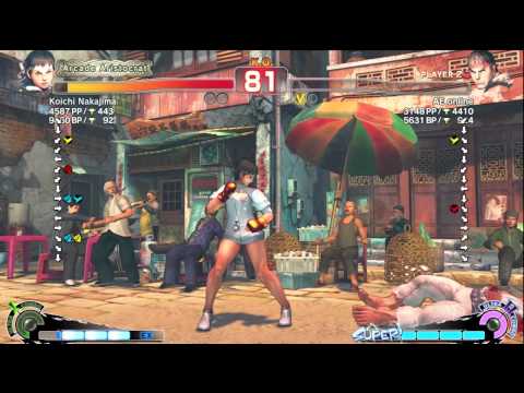 KOICHINKO (Sakura) vs AE online (Ryu) - AE2012 Ranked Match *720p HD*