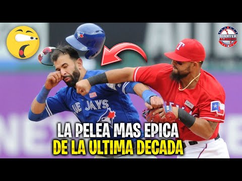 Asi fue la PELEA entre Jose Bautista y Rougned Odor | La mas ÉPICA de los ÚLTIMOS TIEMPOS | MLB