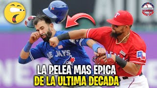 Asi fue la PELEA entre Jose Bautista y Rougned Odor | La mas ÉPICA de los ÚLTIMOS TIEMPOS | MLB