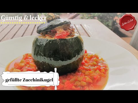 gefüllte Zucchinikugel günstig & lecker