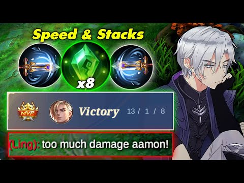 AAMON SECRET BUILD FOR ONE SHOT DAMAGE! AAMON BEST BUILD 2022