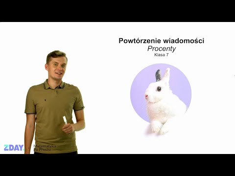 Procenty - powtórzenie wiadomości | Matematyka 7 klasa