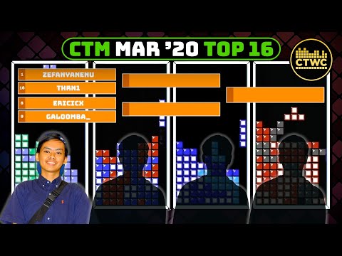 March 2020 CTM - Orange Bracket - Classic Tetris Monthly