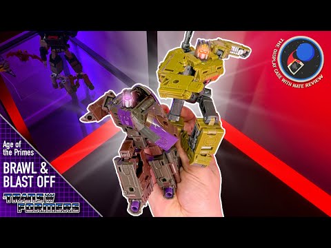 Transformers Brawl & Blast Off Age of the Primes Unboxing & Review