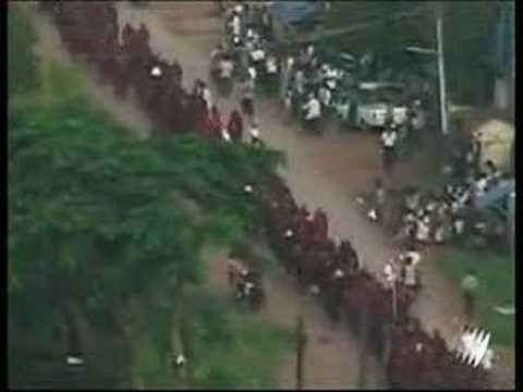 Burma - Junta claims (SBS-18/10/07)