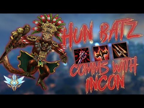 COMMS WITH INCON | Grandmasters Hun Batz Jungle | Smite Season 6