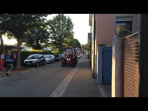 Bahlinger SC Aufstiegsfeier 2015 - Empfang am Stadion