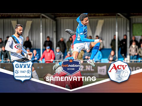 HEERLIJK duel tussen gepromoveerde ploegen ⚔ | G.V.V.V. vs. ACV | Samenvatting Betnation Divisie