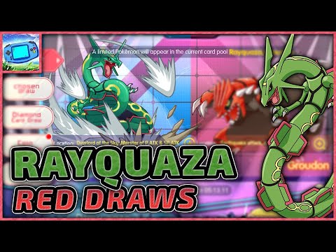 S+ Rayquaza Red Draws - Pocket Incoming