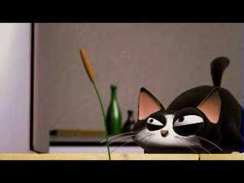 Kattenkaarten: Een grappige 3D-animatie over een kat grappige katten