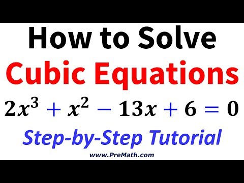 Part of a video titled How to Solve Advanced Cubic Equations: Step-by-Step Tutorial