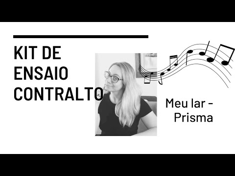 Kit de ensaio - Meu lar (Prisma) Contralto