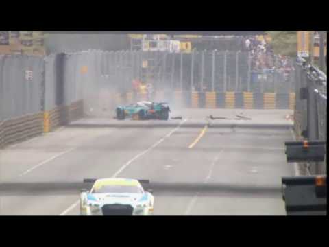 FIA GT World Cup 2016. Qualification Race Macau Grand Prix. Nico Müller Hard Crash