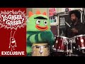 Brobee And Questlove Rehearsing For The Nickelodeon Mega Music Fest