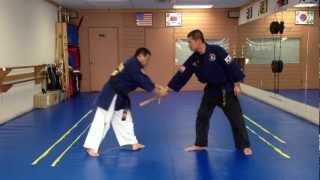 Hapkido Knife Defense 26-27 - Grand Master Moo Young Kang