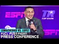 TEOFIMO LOPEZ FULL POST FIGHT PRESS CONFERENCE VS VASYL LOMACHENKO (LOMACHENKO VS LOPEZ )