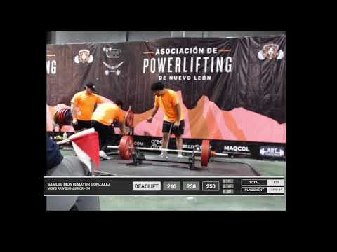 CAMPEONATO ESTATAL SELECTIVO DE POWERLIFTING NUEVO LEÓN 2025 TARIMA 2
