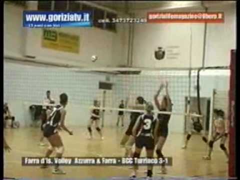 Azzurra & Farra-BCC Turriaco volley x goriziatv copyright.wmv