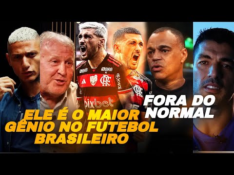 JOGADORES FALAM DE ARRASCAETA 