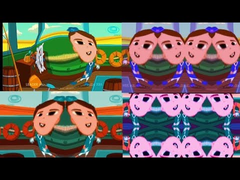 El marinero baila dancing in Four screen effects 