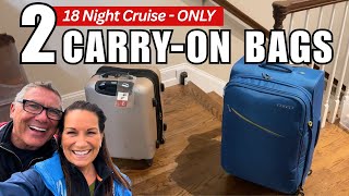 18-Night Cruise with Minimal Luggage? Here's How We Did It!