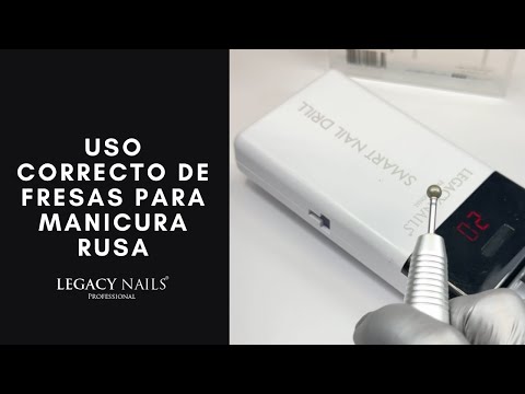 ¡No Más Aros de Fuego! Aprende el Uso Correcto de Fresas para Manicura Rusa | LEGACY NAILS