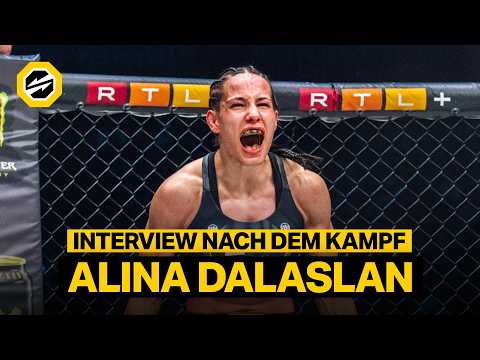 Sieg für ALINA DALASLAN! | Interview nach dem Kampf | OKTAGON 83
