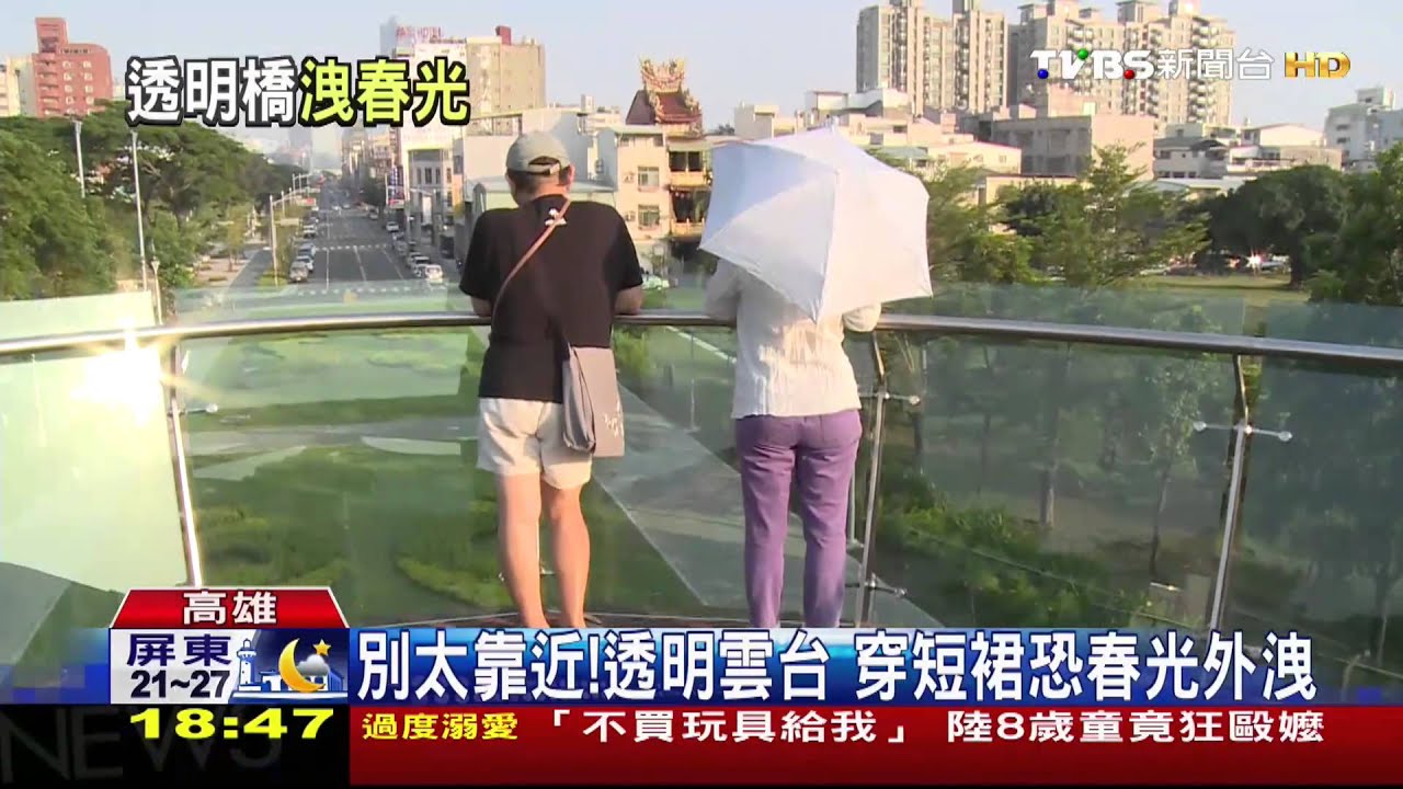天空雲台新景點！透明亮眼　藏「走光」危機