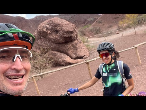 Cafayate a la Viña en bici. 