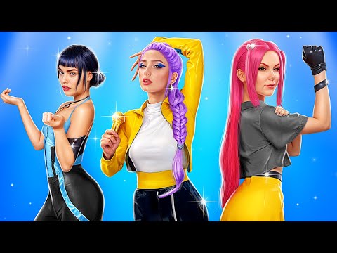 KPop Party Hunters: Epic Transformation! Rumi Gets Popular!